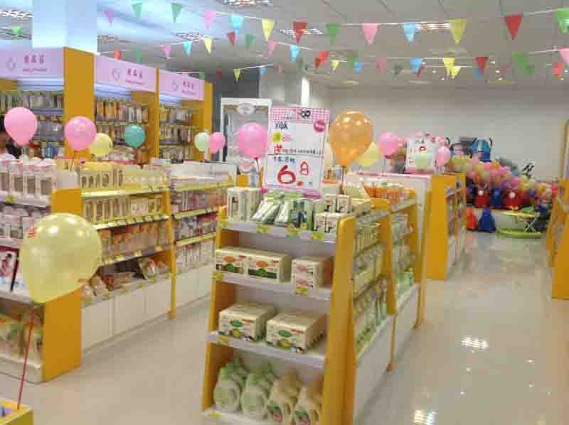成都嬰幼兒用品店展示柜臺 工廠量身定制，打造品牌專屬形象